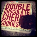 chocolate cherry cookies